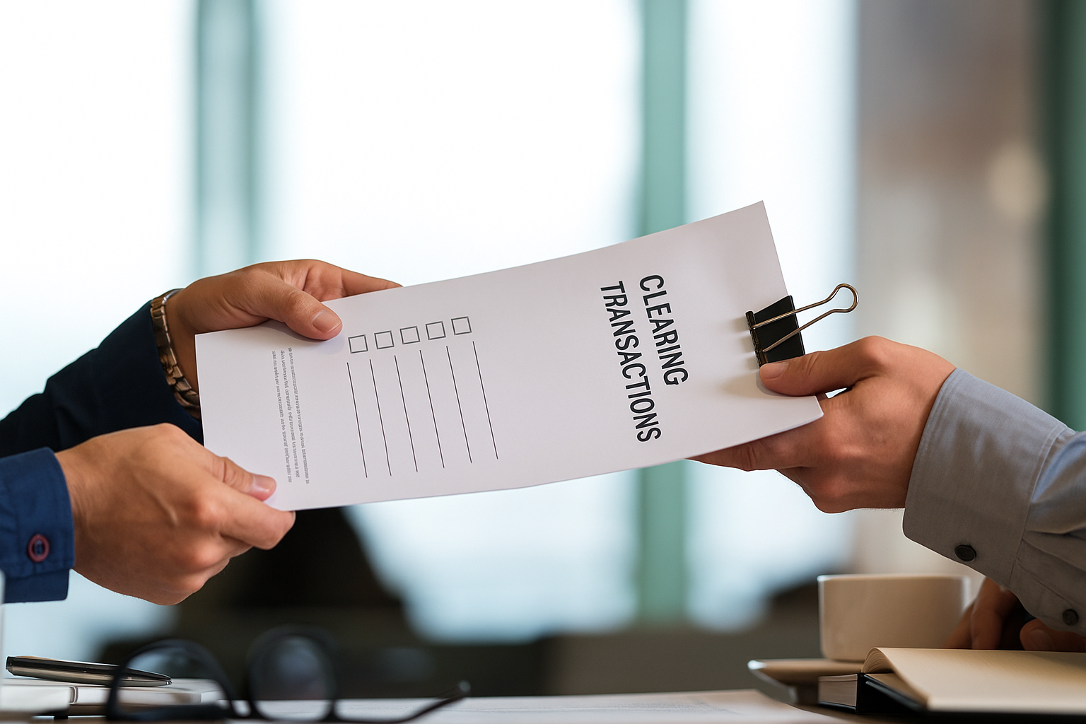 Clearing Government Transactions